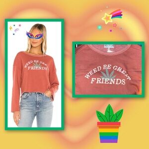 Wildfox “Great Friends” Pullover